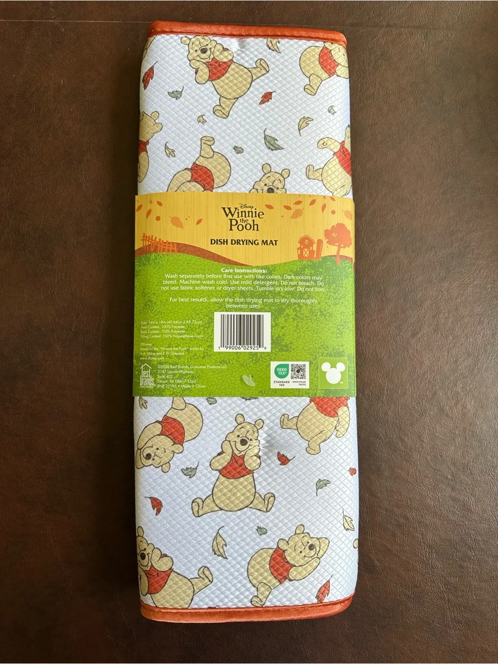 Disney Winnie The Pooh Dish Drying Mat